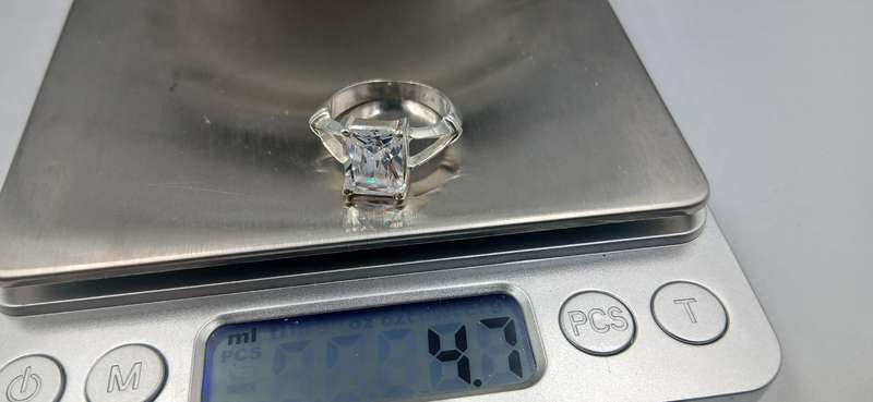 Elegant Sterling Silver Ring