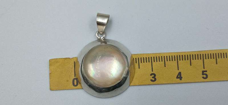 Mother of Pearl Sterling Silver Pendant
