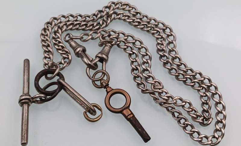 Sterling Silver Fob Chain