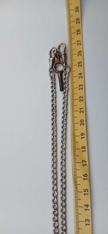 Sterling Silver Fob Chain