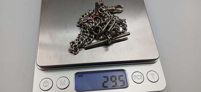 Sterling Silver Fob Chain