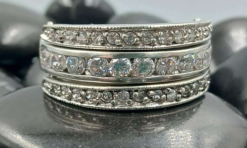 Sterling Silver Flip Ring