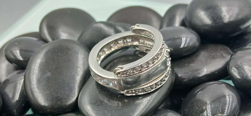 Sterling Silver Flip Ring