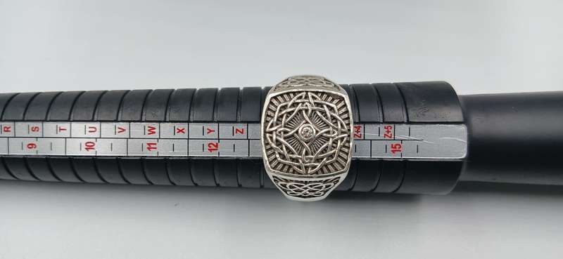 Men's Celtic Sterling Silver Ring