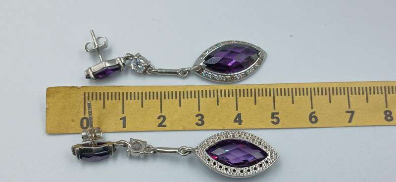 Elegant Sterling Silver Earrings