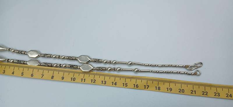 Vintage Egyptian Sterling Silver Necklace