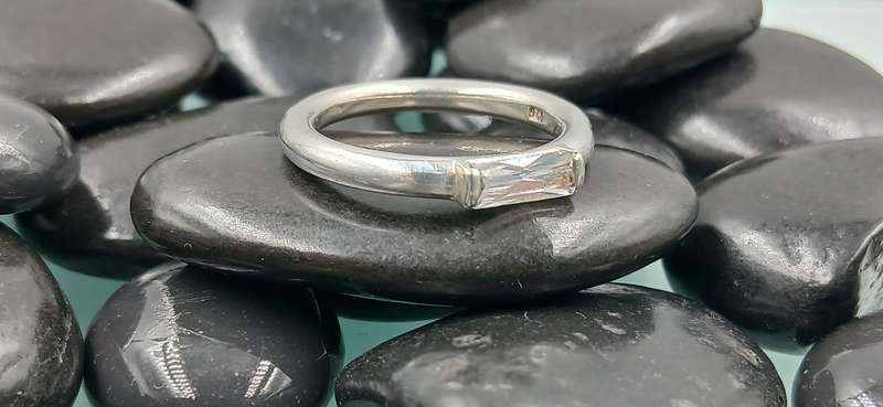 Elegant Sterling Silver Ring