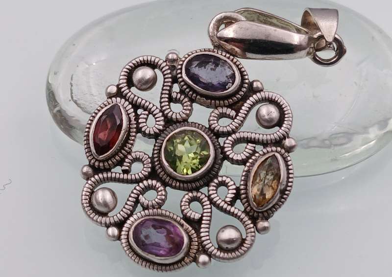 Elegant Sterling Silver Pendant