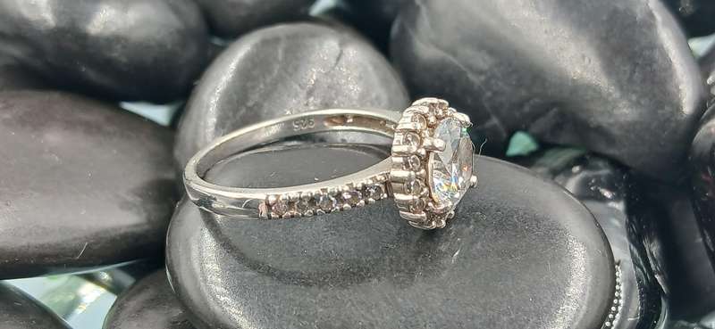 Elegant Sterling Silver Ring