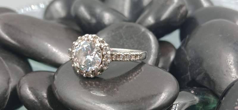 Elegant Sterling Silver Ring
