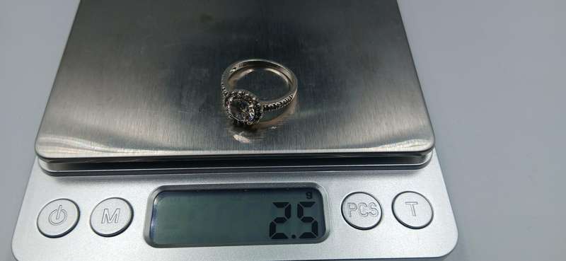 Elegant Sterling Silver Ring