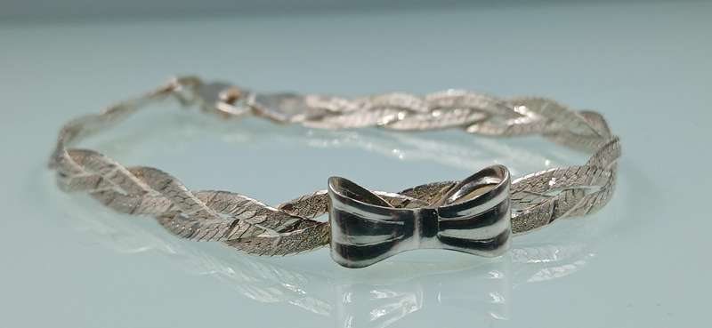 Sterling Silver Braided Bracelet