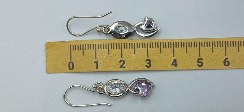 Elegant Sterling Silver Earrings