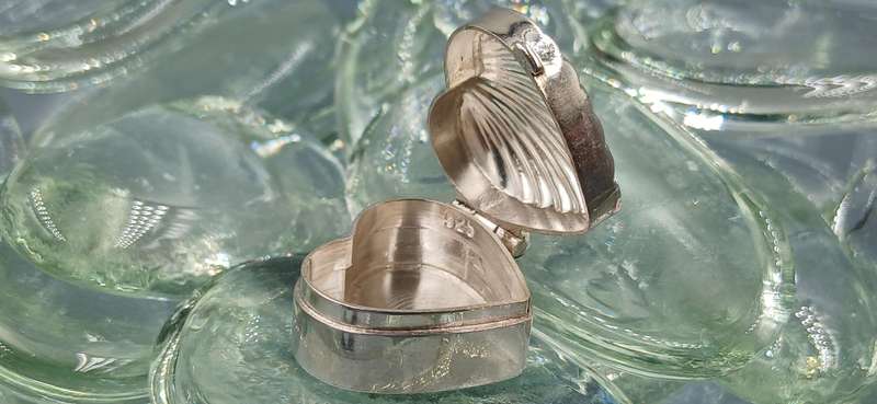Sterling Silver Pill Box