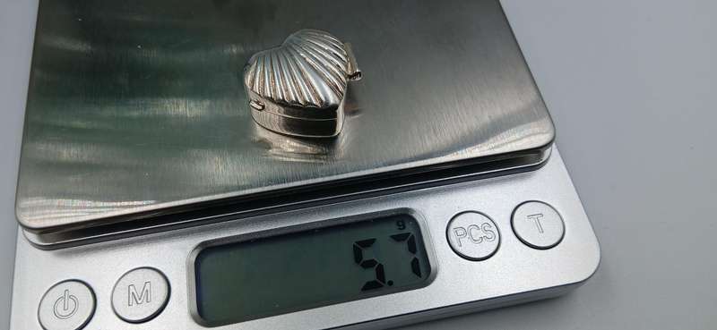 Sterling Silver Pill Box
