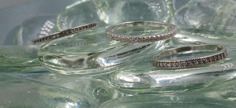 Lot of 3 Sterling Silver Rings