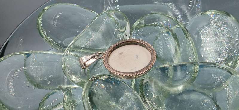 Sterling Silver Delft Pendant
