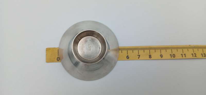 Vintage ELA Denmark 925 Enamel Open Salt Dish