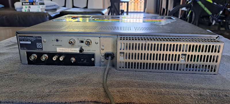 Sony SL-F60SA Betamax VCR