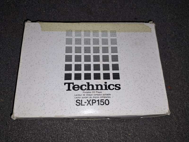 Technics SL-XP150 CD Walkman *RARE*