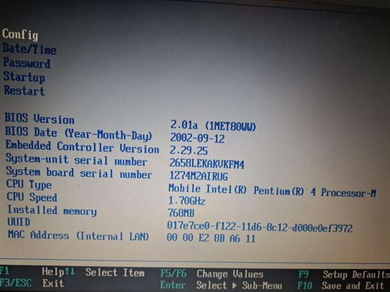 IBM Thinkpad R32 Pentium 4 Laptop