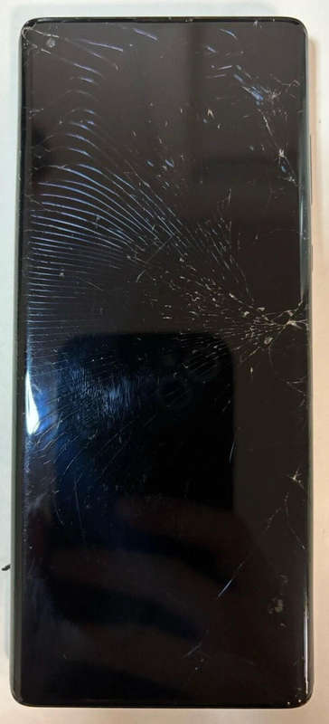 CRACKED Motorola Edge+ (2020) 256GB Smokey Sangria