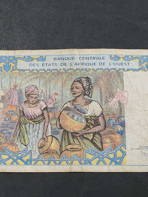 West African States 5000 Francs - as per photograph