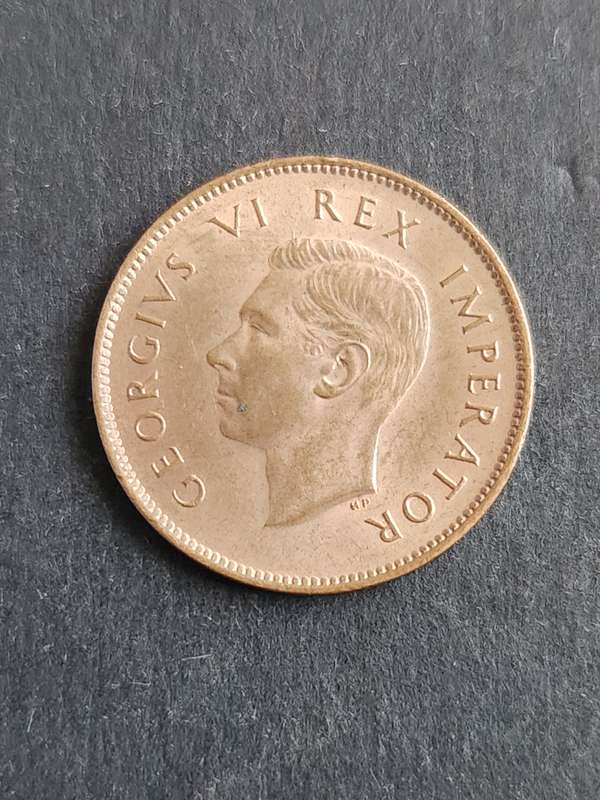 Union Farthing 1943 EF+/UNC - as per photograph