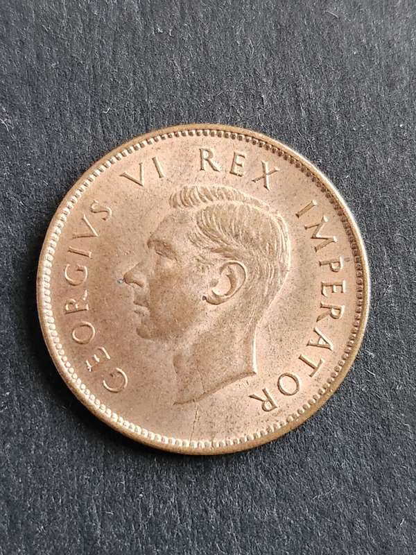 Union Farthing 1943 EF+/UNC - as per photograph