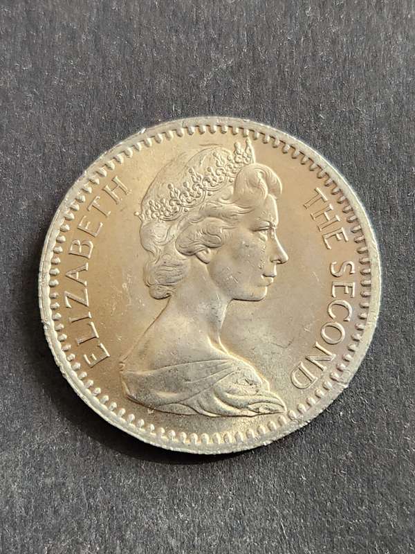 Rhodesia 25 Cents 1964 UNC - as per photograph