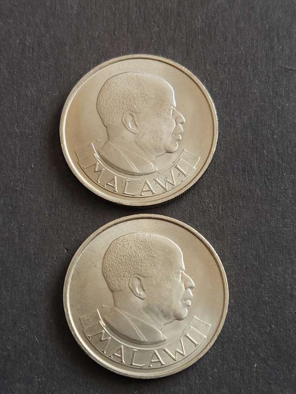 2 x Malawi 30 Tambala 1971 UNC - as per photograph