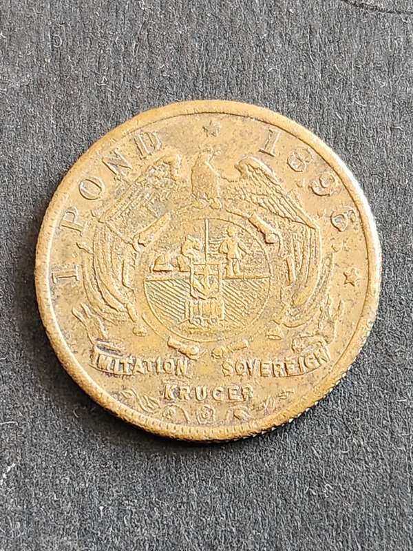 Kruger Imitation Ponde 1896 - as per photograph