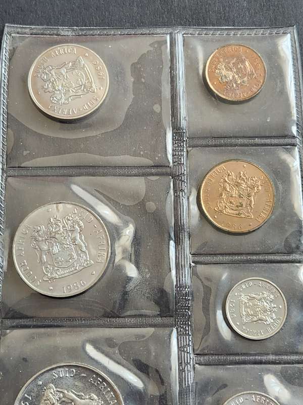 SA Mint Pack 1986 - as per photograph