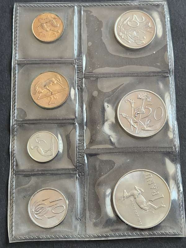 SA Mint Pack 1986 - as per photograph