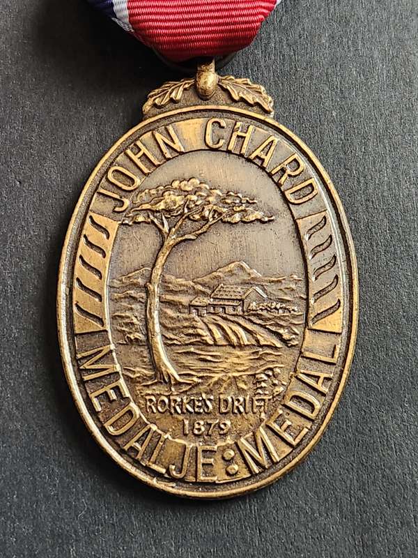 John Chard Full Size Bronze Medal (9544) - as per photograph