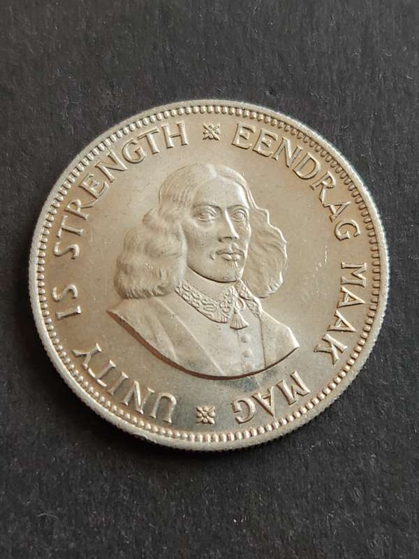 Republic 20 Cents 1961 Silver EF+/UNC (nice condition) - as per photograph