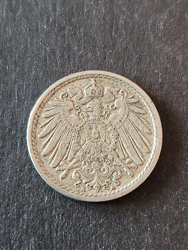 Deutsches Reich 5 Pfennig 1908 - as per photograph