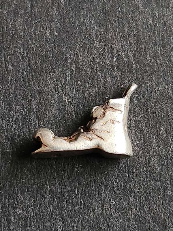 Vintage Silver Boot Charm 1.2g - as per photograph