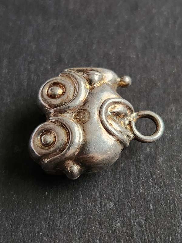Vintage Silver Car Charm 2.3g - as per photograph