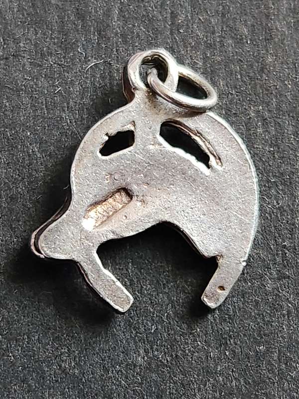 Vintage Silver Horseshoe Charm 1.7g - as per photograph