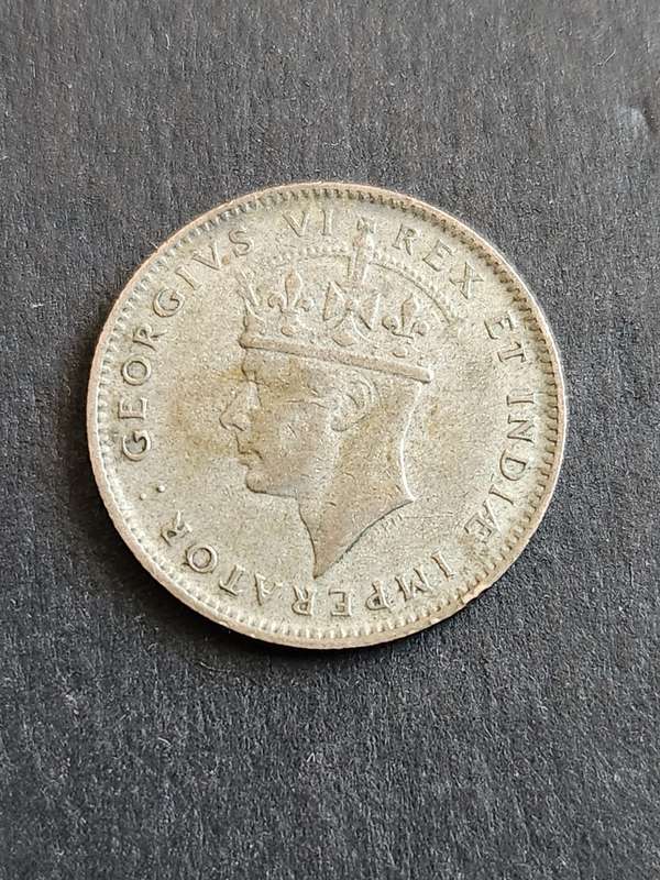 East Africa 50 Cents 1937 - as per photograph