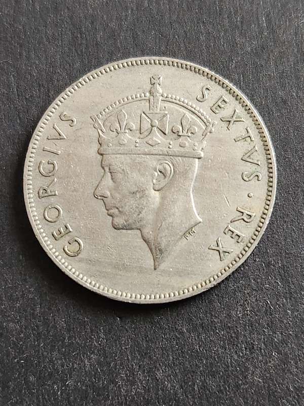 East Africa One Shiiling 1950 - as per photograph