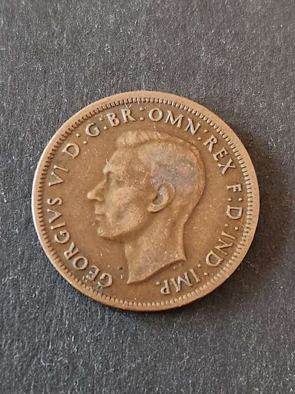 Australia 1/2 Penny 1943 - as per photograph