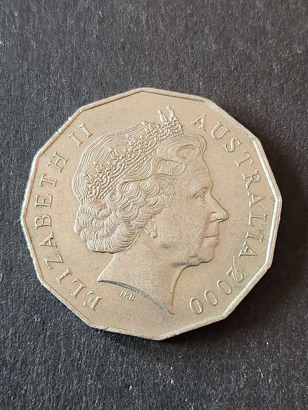 Australia Millennium 50 Cents 2000 - as per photograph