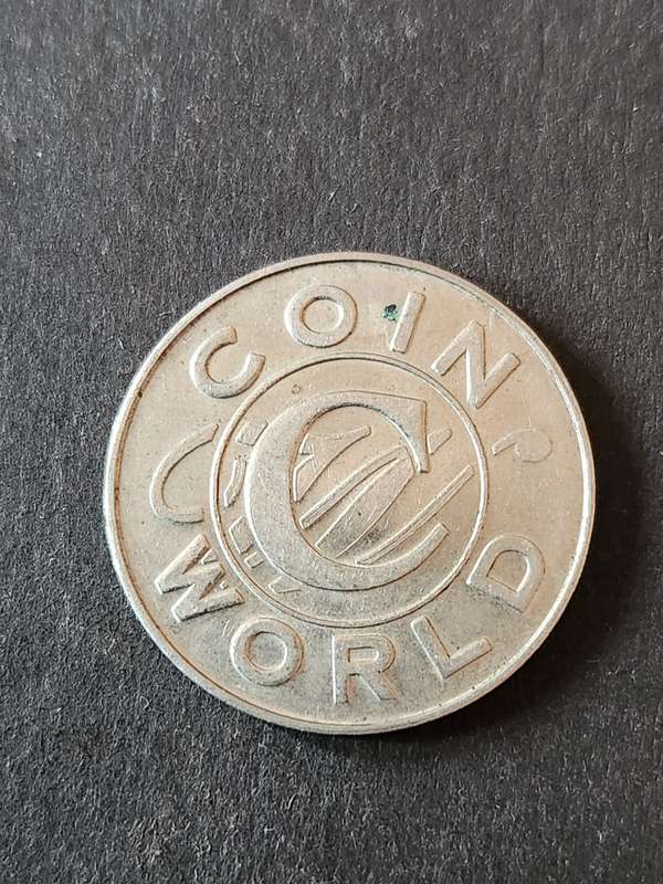 SA Mint Token Coin World 1996 - as per photograph