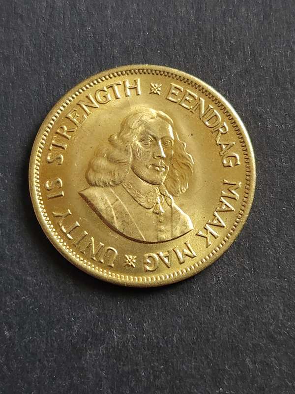 Republic One Cent 1962 BU - as per photograph
