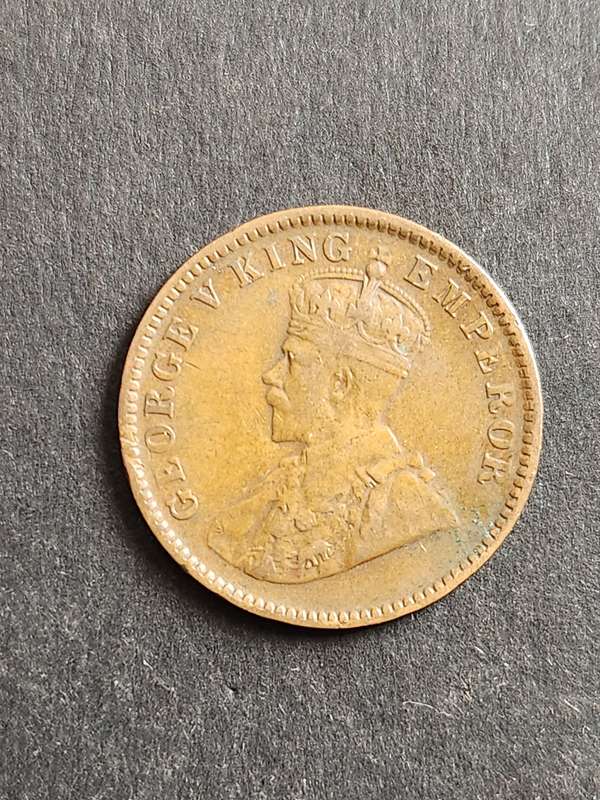 India Quarter Anna 1934 - as per photograph