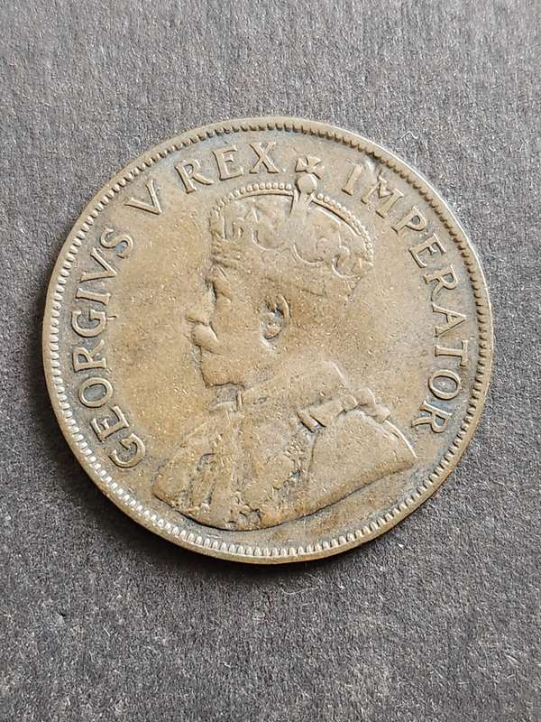 Union Penny 1927 Filler Coin - as per photograph