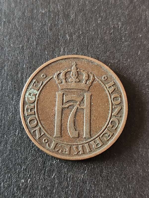 Norway 2 Ore 1914 - as per photograph