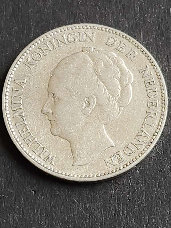 Nederlands One Gulden 1931 Silver - as per photograph